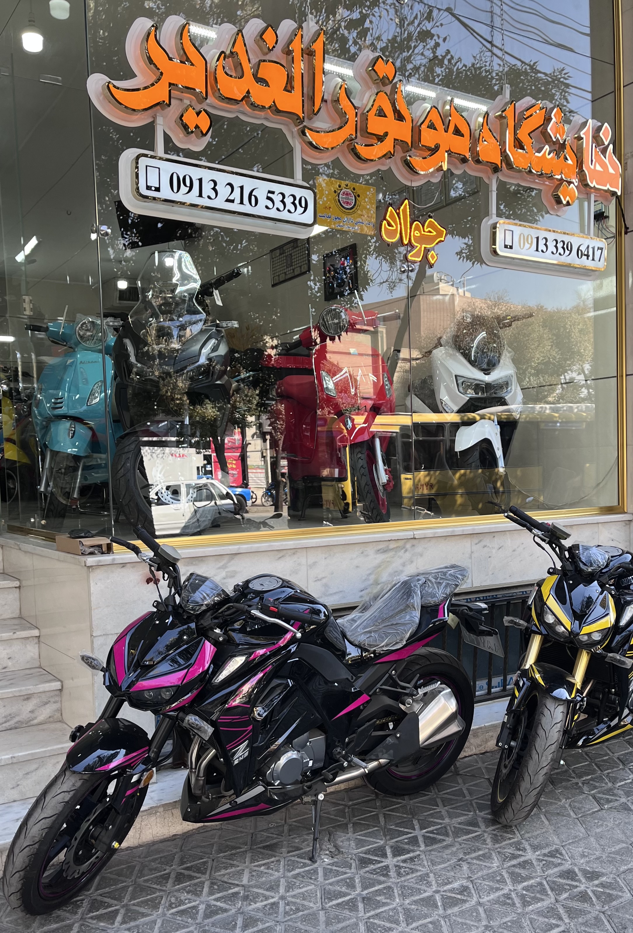 نیکتاز ۲۵۰cc طرح Z1000
